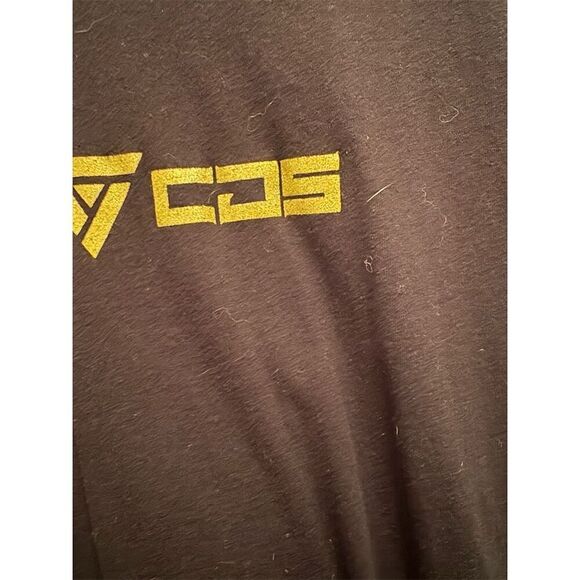 Next Level Men's L Black "Silence is a Gift" Graphic T-Shirt - Picture 3 of 4